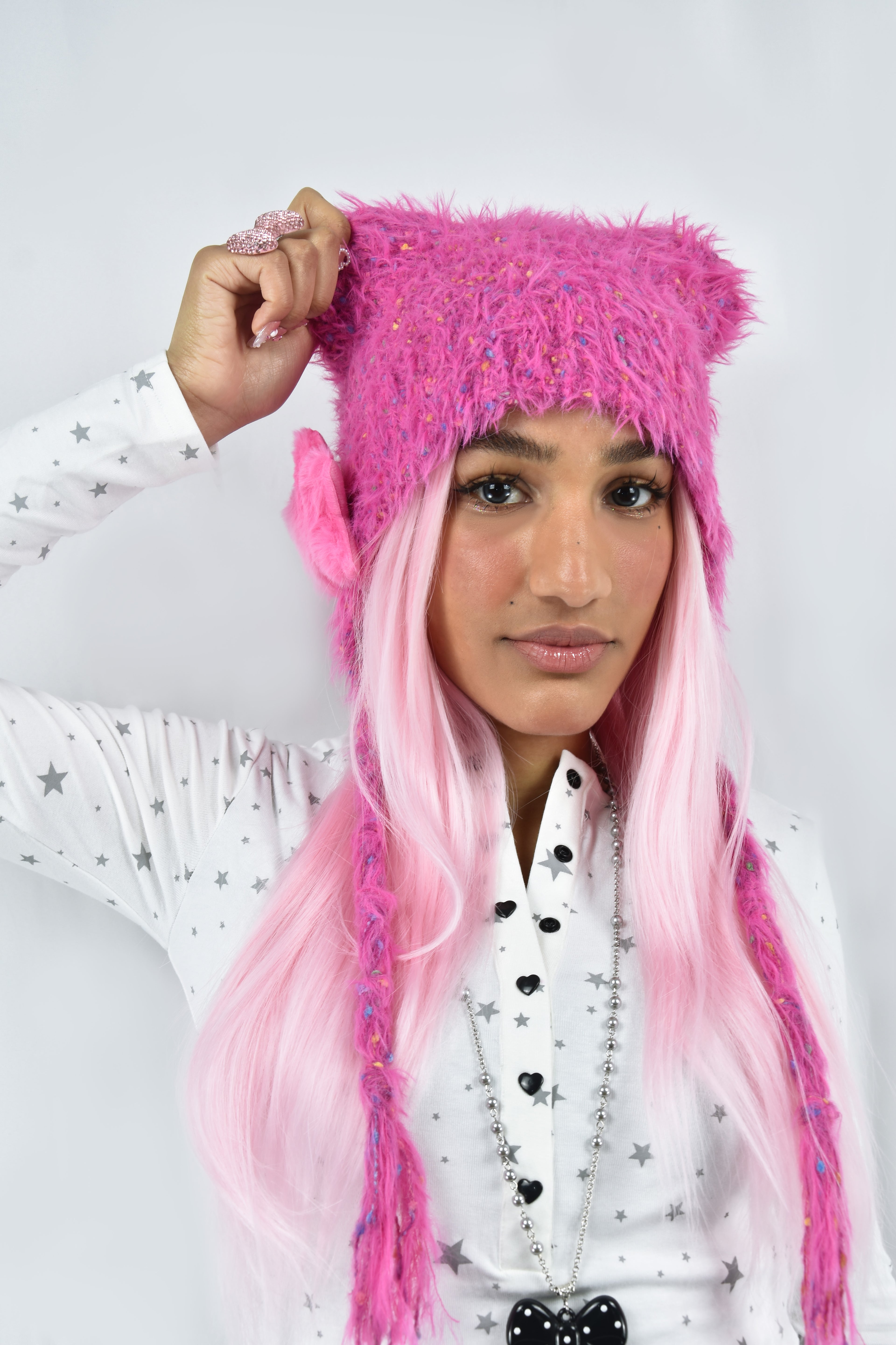 BUNNY FUR HAT