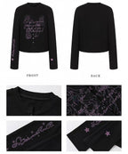 STARRY SLEEVE CARDIGAN