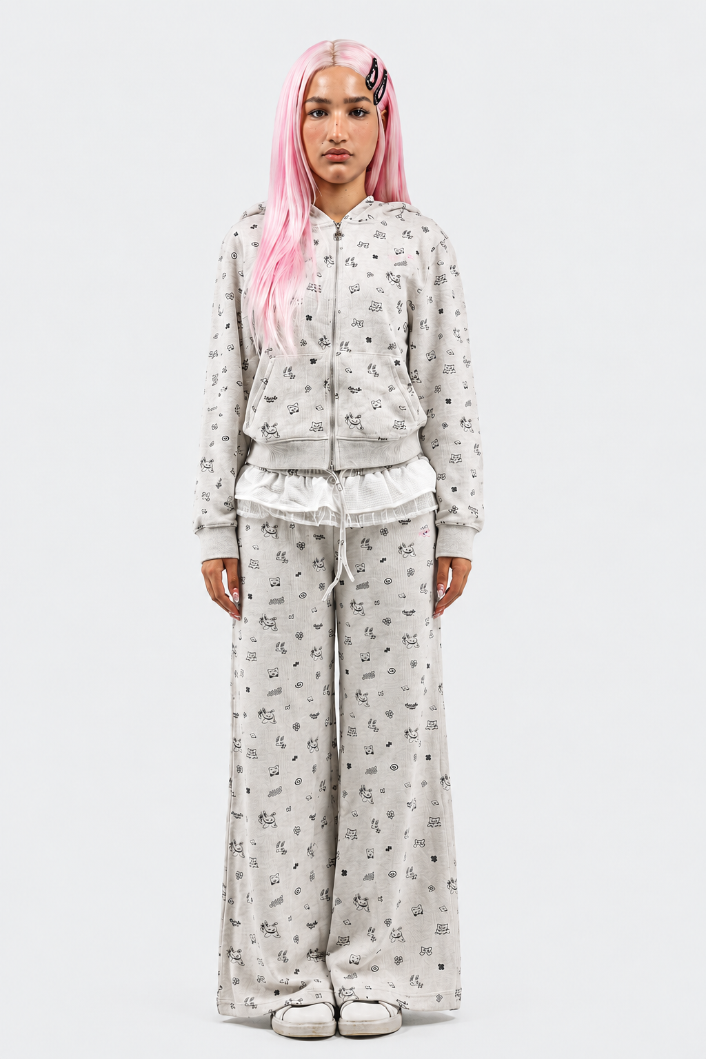 BUNNY RUFFLE PANTS
