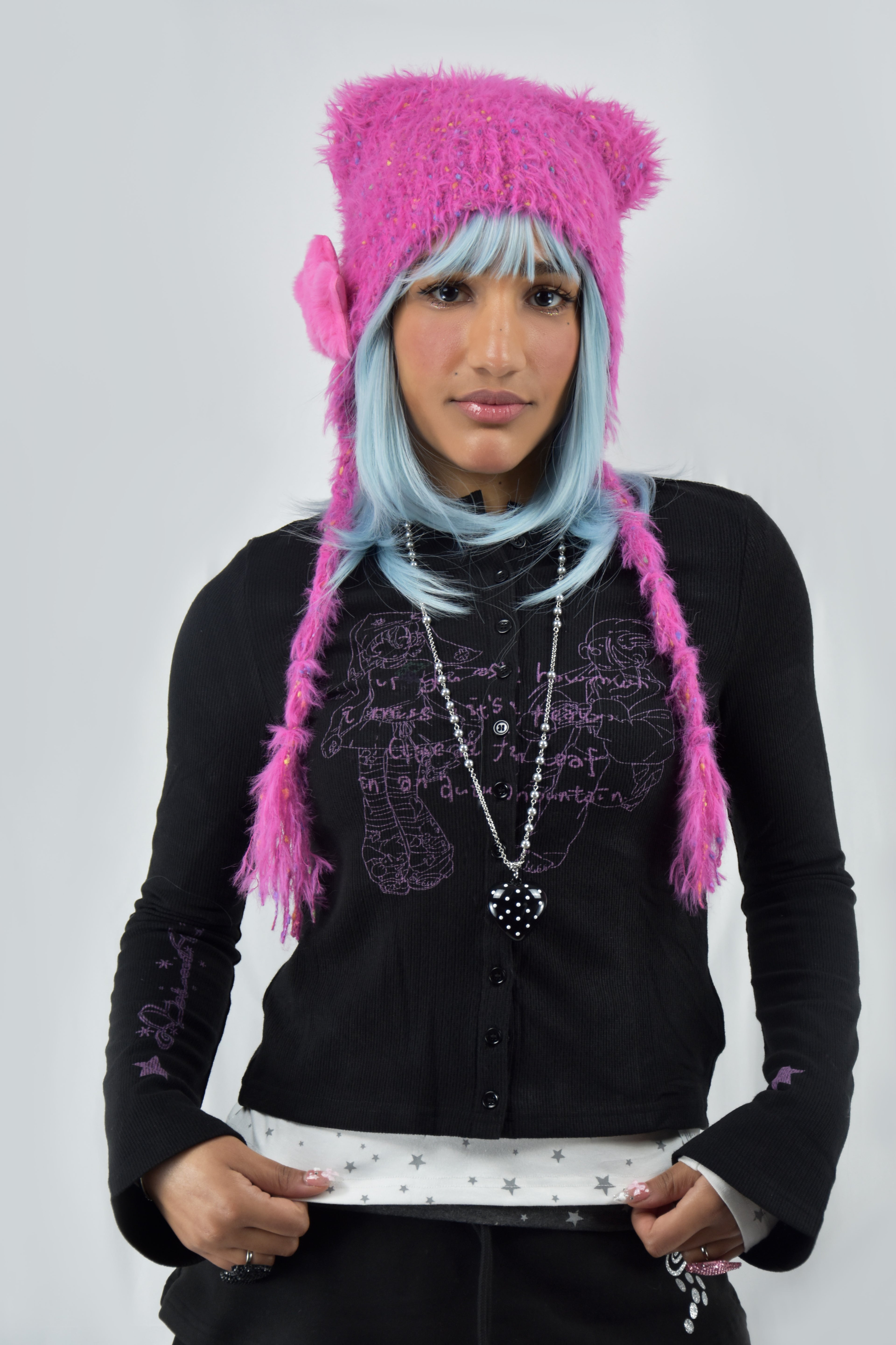 STARRY SLEEVE CARDIGAN